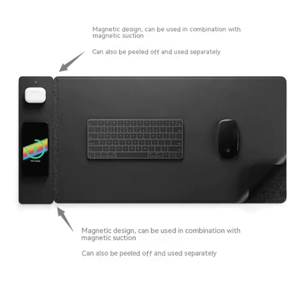 15W Magnetic Wireless Charger Mouse PadNIMBRIX