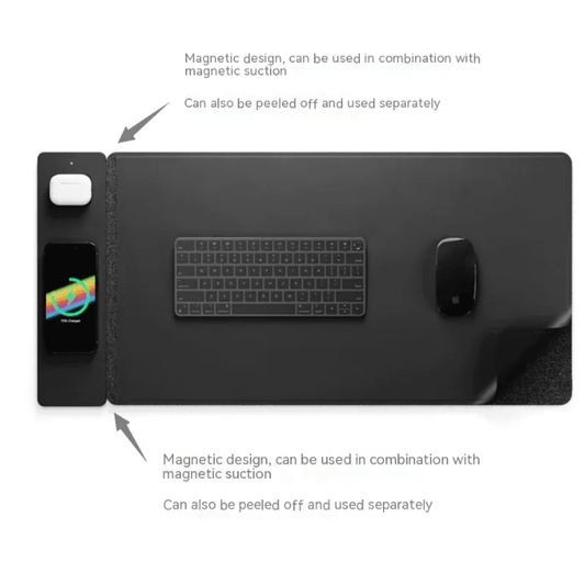 15W Magnetic Wireless Charger Mouse PadNIMBRIX
