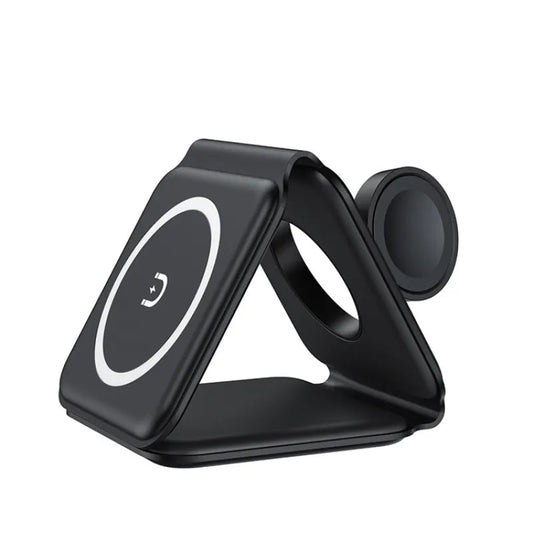 3 In 1 Magnetic Wireless Charging Folding Mobile Phone HolderNIMBRIX