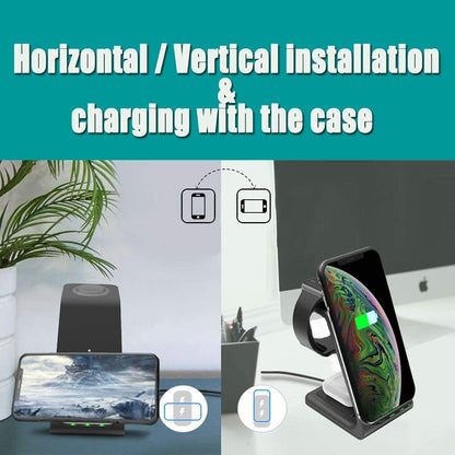 3 in 1 Wireless Charger Stand for iPhoneNIMBRIX