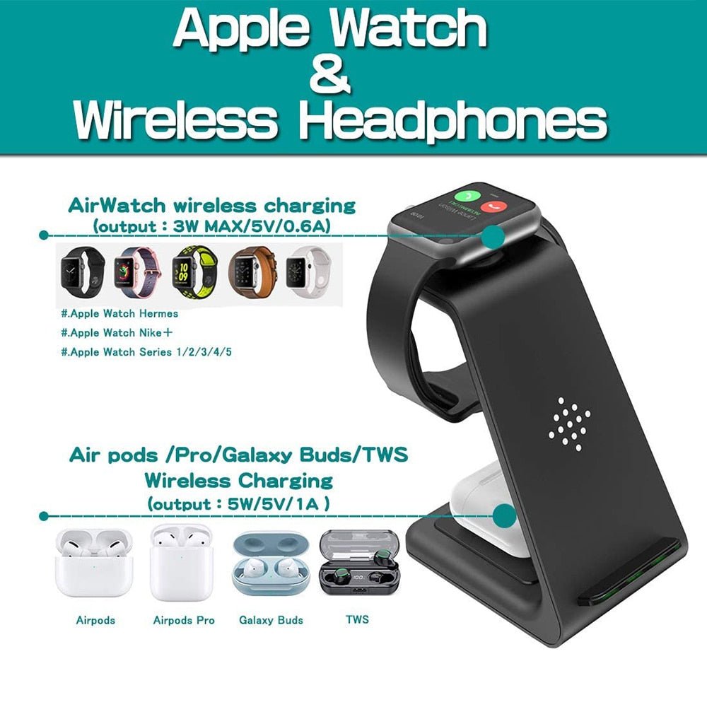 3 in 1 Wireless Charger Stand for iPhoneNIMBRIX