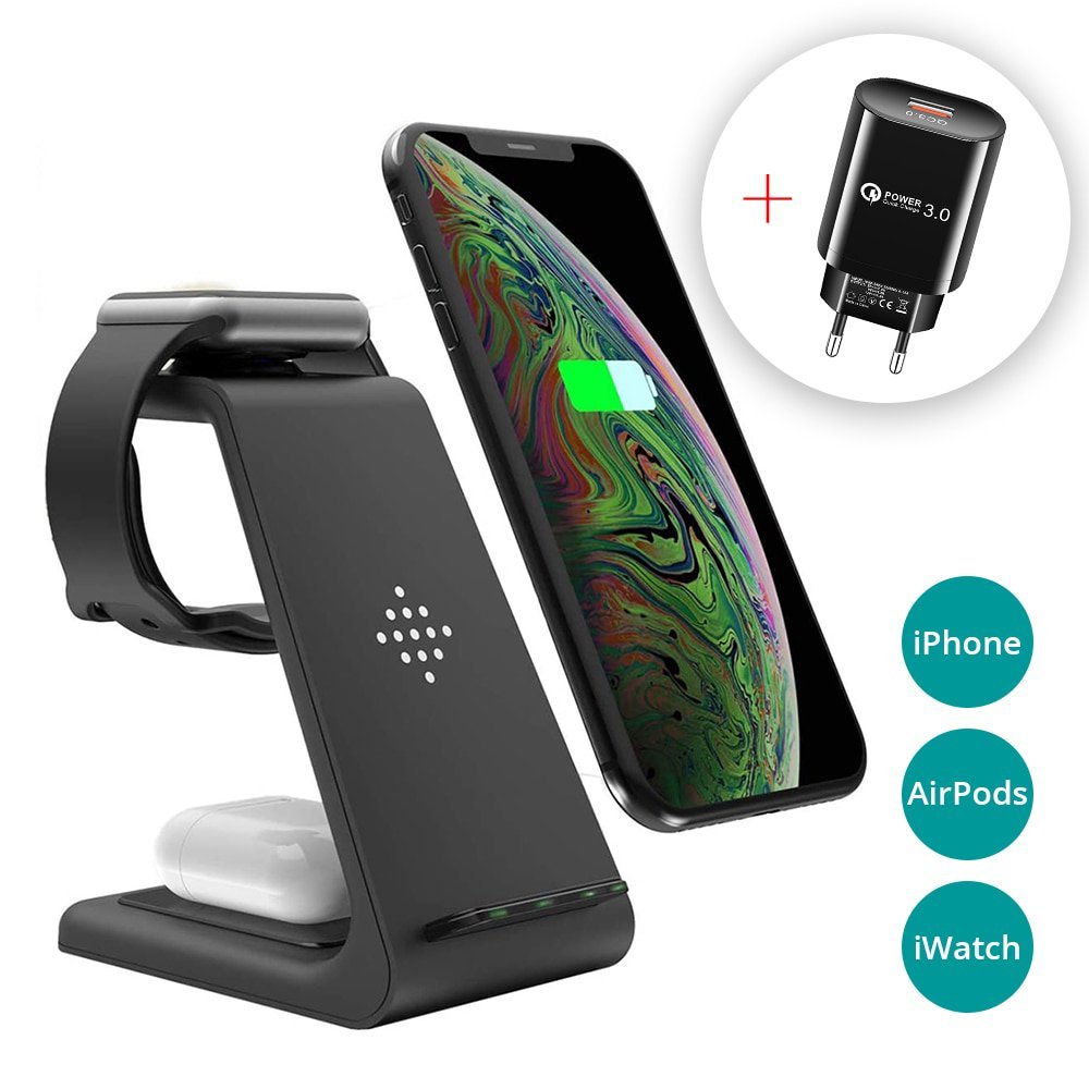 3 in 1 Wireless Charger Stand for iPhoneNIMBRIX