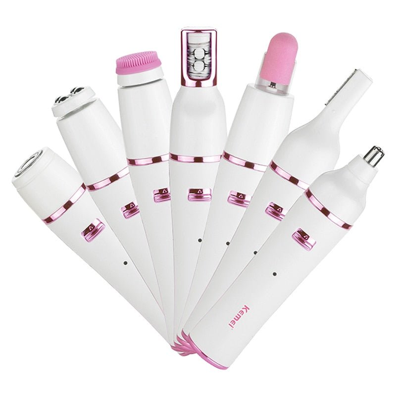 7in1 Women Epilator Electric Facial Hair RemoverNIMBRIX