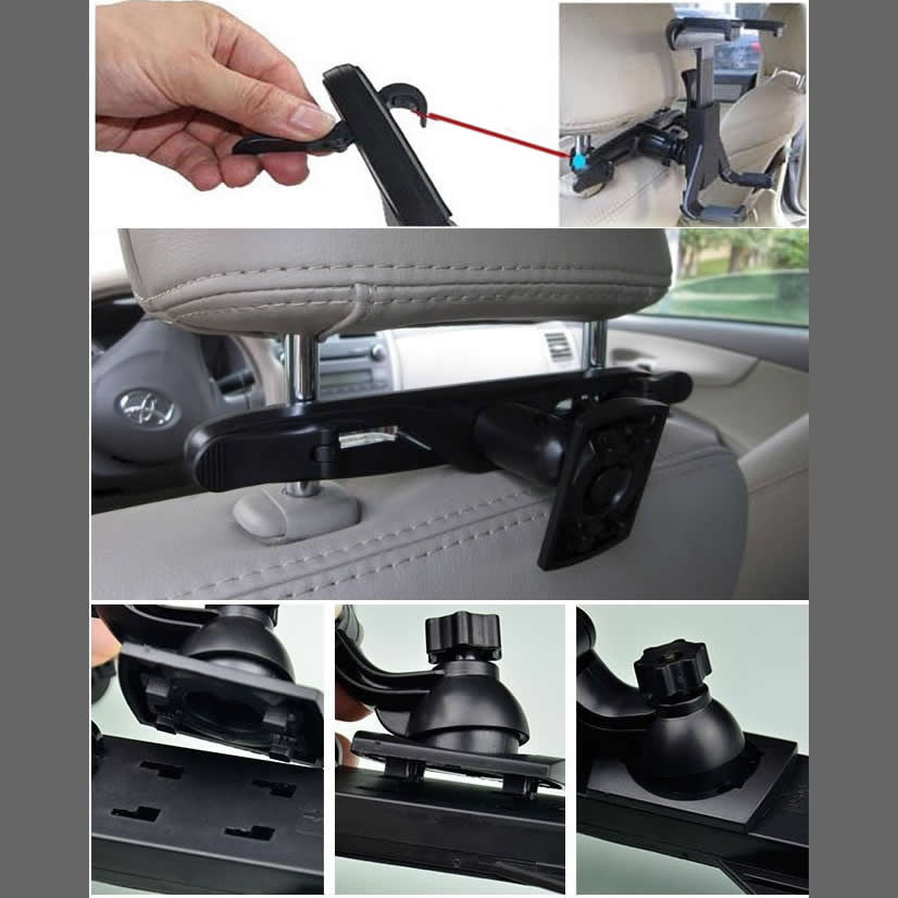 Car Headrest Stand for iPad and TabletsNIMBRIX
