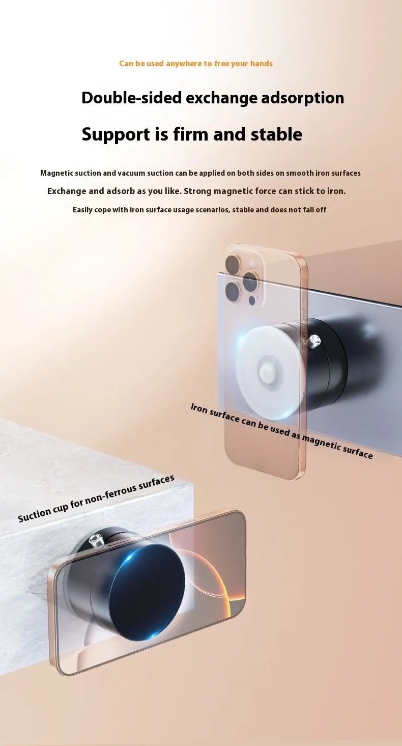 Magnetic Foldable Phone Holder with Suction CupNIMBRIX