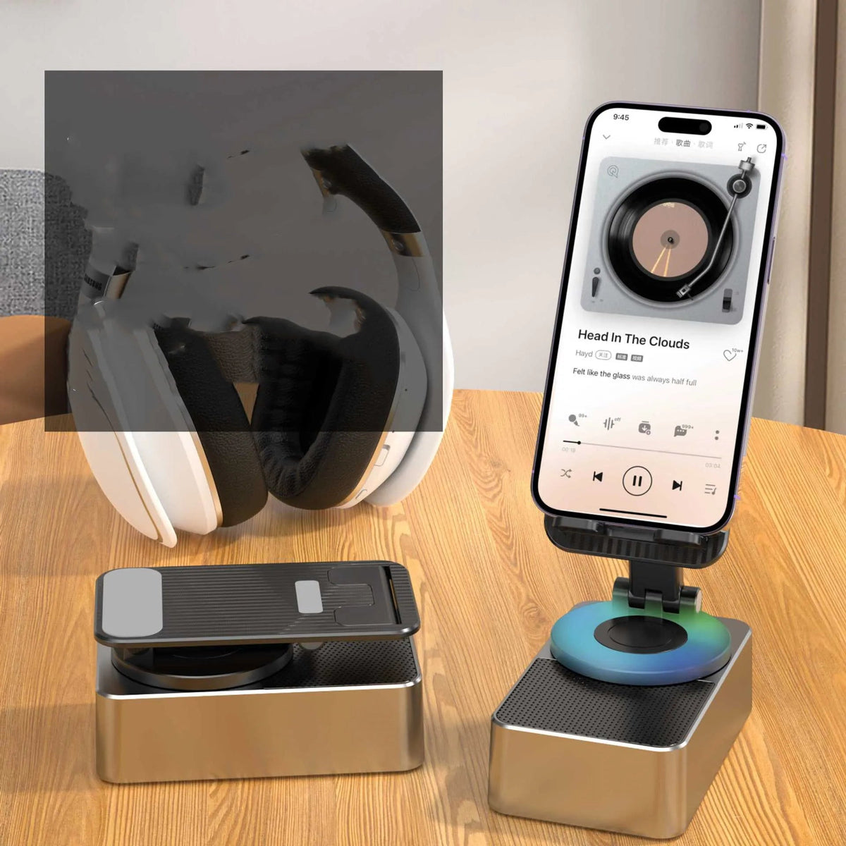 Mobile Phone Bracket Audio Two-in-one Rotating FoldableNIMBRIX