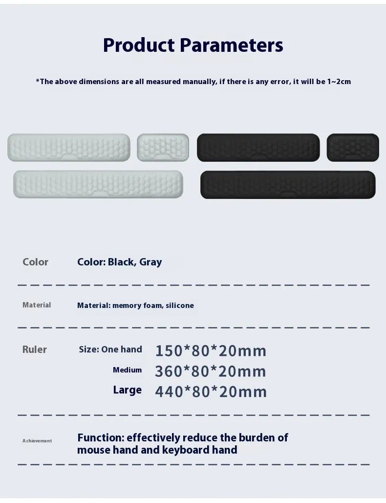 Mouse Memory Cotton Wrist PadNIMBRIX