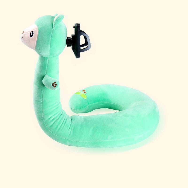 Multifunctional U - Shaped Pillow with Phone StandNIMBRIX
