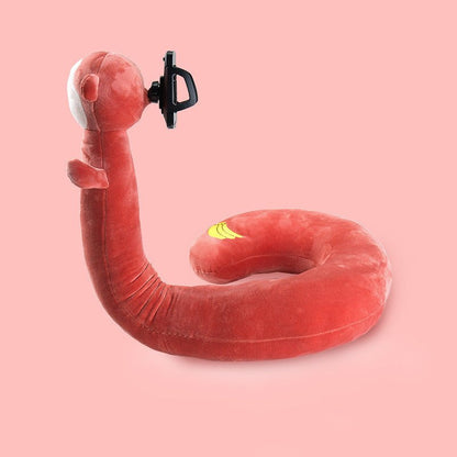 Multifunctional U - Shaped Pillow with Phone StandNIMBRIX