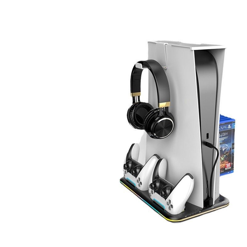 PS5 Charging Dock with RGB Light for Controllers and HeadsetNIMBRIX