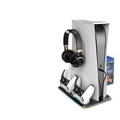 PS5 Charging Dock with RGB Light for Controllers and HeadsetNIMBRIX