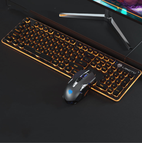 USB Wired Luminous Gaming Keyboard – Ideal for Home & Office UseNIMBRIX