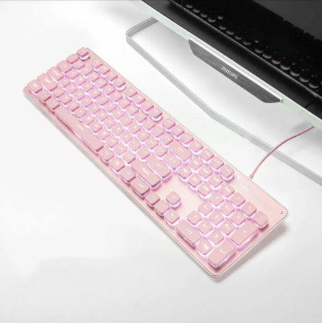 USB Wired Luminous Gaming Keyboard – Ideal for Home & Office UseNIMBRIX