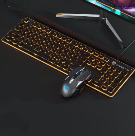 USB Wired Luminous Gaming Keyboard – Ideal for Home & Office UseNIMBRIX